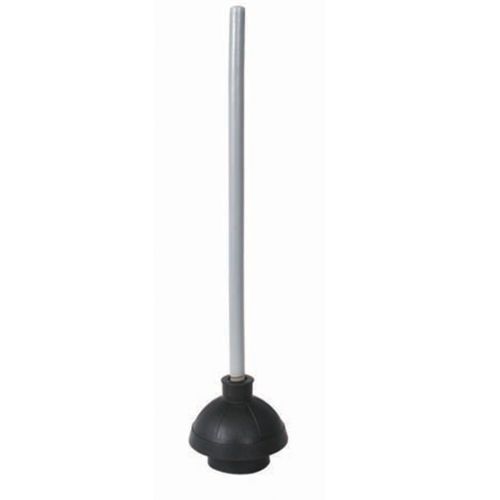 Plunger, Black with Wood Handle